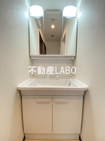 プレジール帝塚山の洗面所