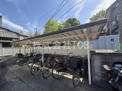 【その他共用部分】 | レスポワールS-深大寺南町5丁目- | 自転車置き場