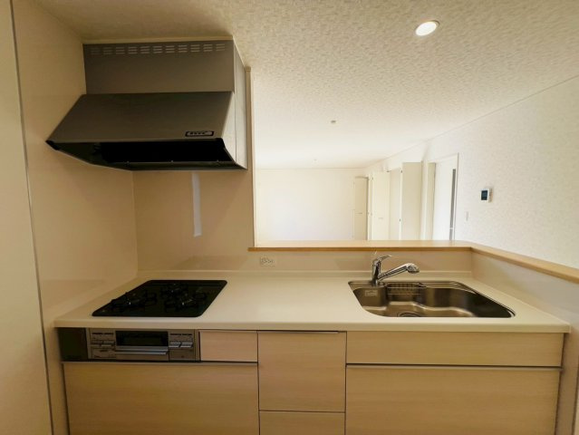 【今からご案内可能】刈谷市小垣江町本郷下　全9棟のキッチン|【キッチン】
◆同時にたくさんの料理が調理できる。「焼く・蒸す・煮る」の工程を同時進行で進めることができるので、料理を素早く作ることができます。育児でバタバタ忙しいママに嬉しい♪