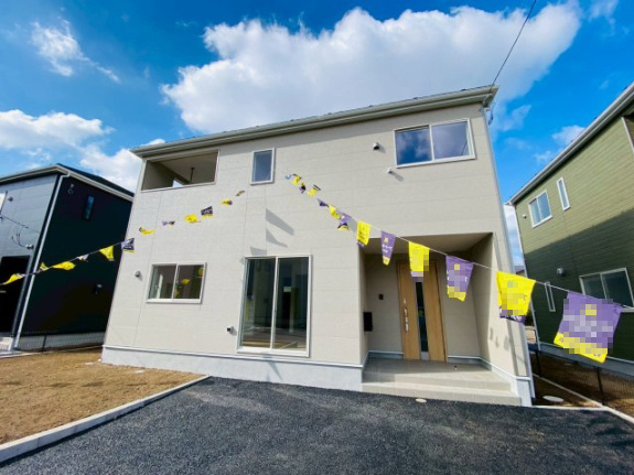 【5号棟】富里市七栄　第34　全７棟の外観