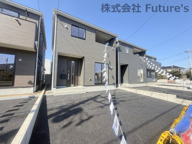 三郷市早稲田6丁目　新築戸建　全4棟　3号棟の外観|周辺施設充実な三郷市早稲田エリア
