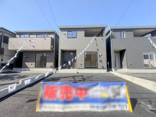 三郷市早稲田6丁目　新築戸建　全4棟　3号棟の外観|◆2026年2月完成の全4棟新築戸建◆カースペース並列2台可能◆
