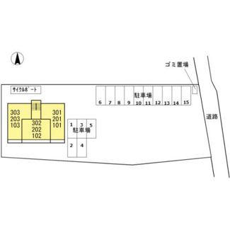 【区画図】 | ソレアードD-1 | 【ソレアードD-1】