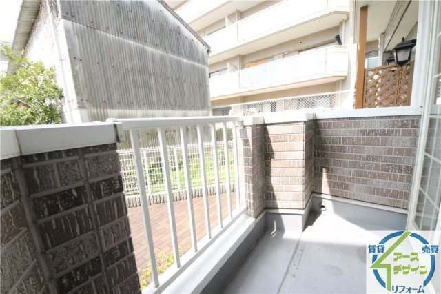 ハイツラフレシールのバルコニー