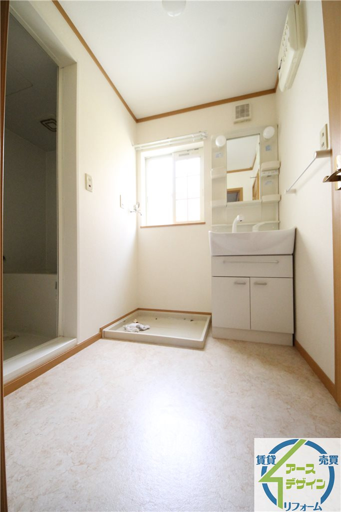 ハイツラフレシールの洗面所