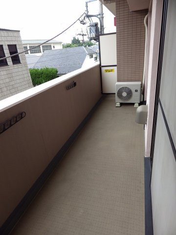 マイキャッスル新宿落合のバルコニー