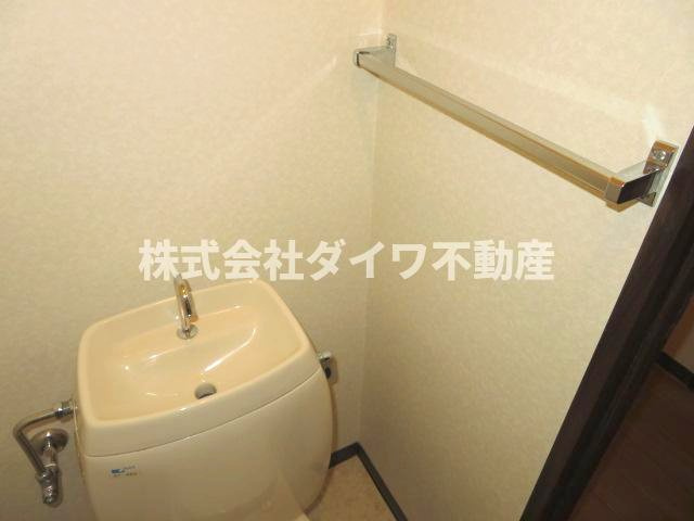 パークハウス竜美の設備|タオル掛け（2023年撮影）