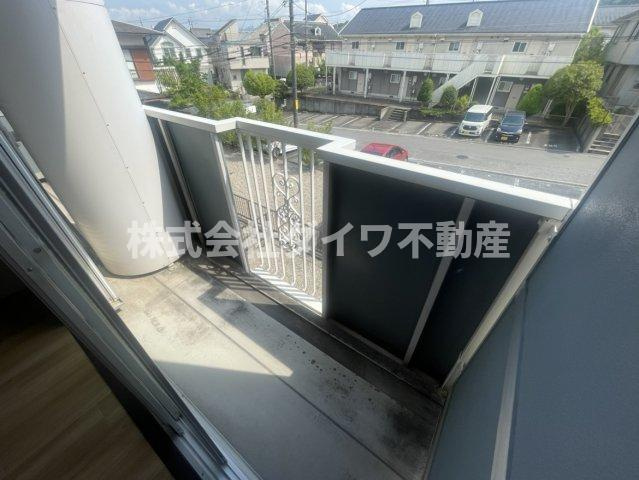 パークハウス竜美のバルコニー