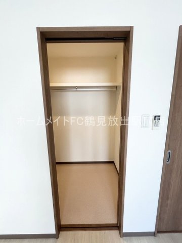 大阪市城東区永田２丁目のアパートの収納