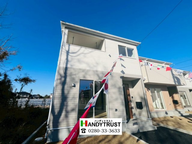 Ⅱ期の外観|内覧予約受付中！各棟異なったこだわりの間取りです♪ぜひ、お気に入りの1棟を見つけてみてください（＾＾）
2026年2月撮影