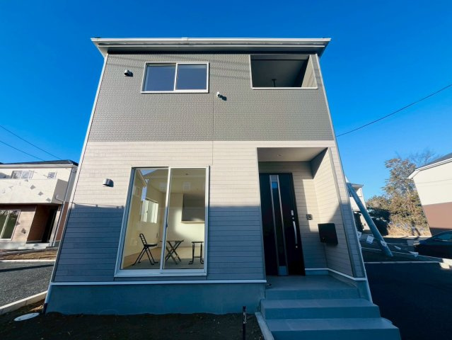 Ⅱ期の外観|〇４号棟　外観〇
広々LDK16.5帖！
サービスルーム付きのお家です♪
2026年2月撮影