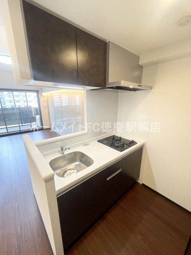 大阪市城東区今福南３丁目の賃貸マンションのキッチン