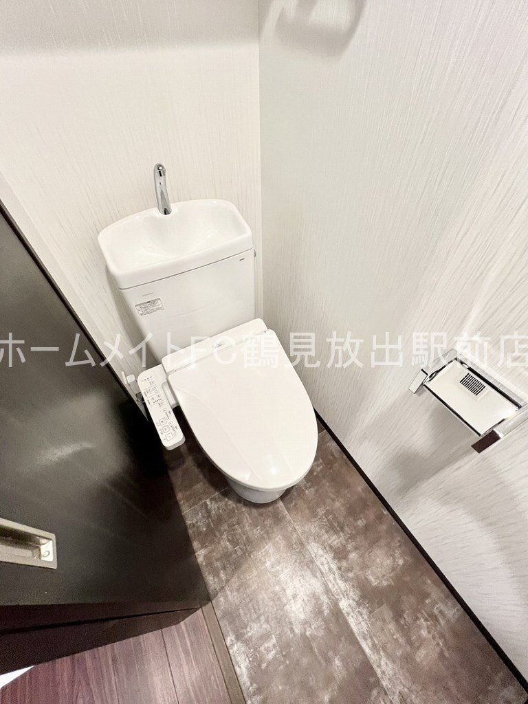 大阪市城東区今福南３丁目の賃貸マンションのトイレ