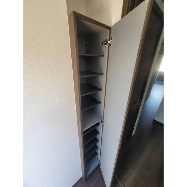 グリーンプレイス矢吹の玄関