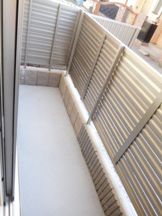 D-room Mのバルコニー