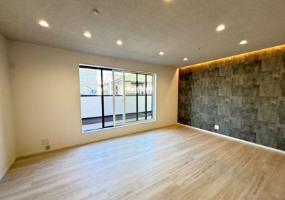 【居間・リビング】 | 八尾市本町二丁目　新築戸建