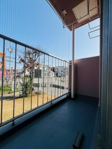 厚生年金住宅　C棟のバルコニー