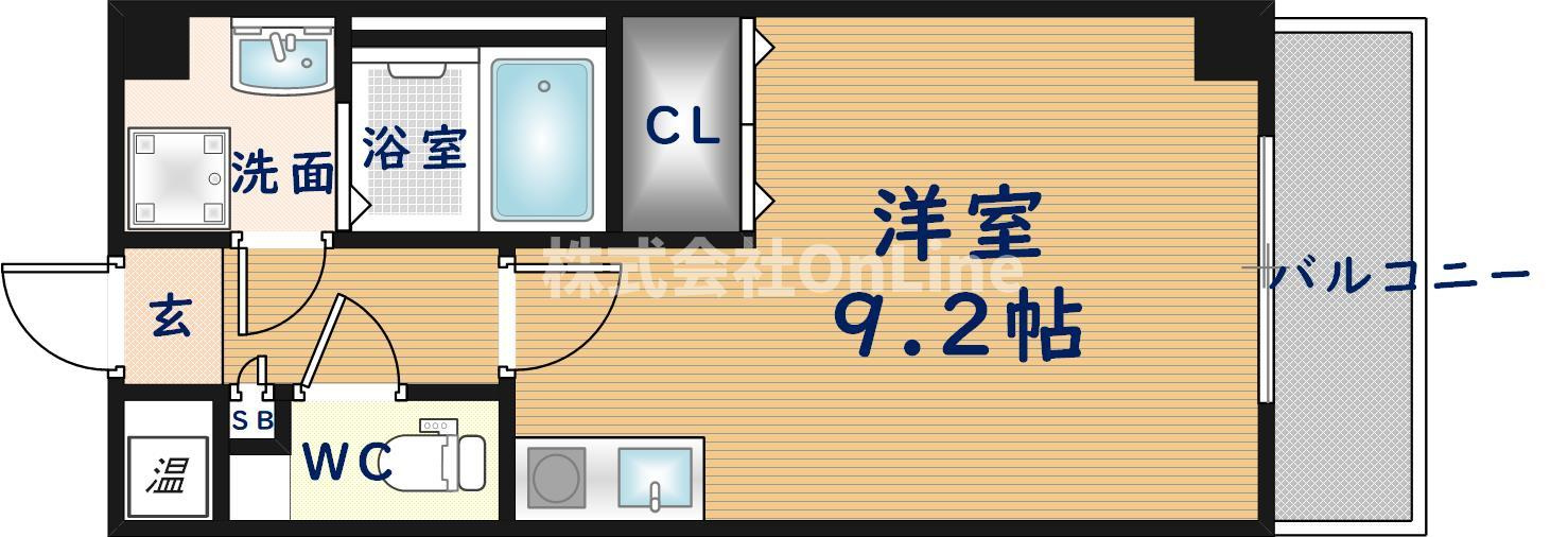 ラグタイム平野の間取り