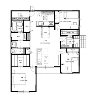 【間取り】 | 上尾市藤波3丁目　新築 平屋住宅