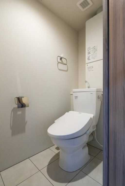 エクサム三軒茶屋Ⅱ　最上階　デザイナーズ　築浅のトイレ