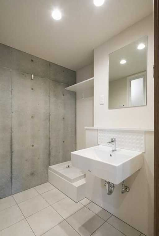 エクサム三軒茶屋Ⅱ　最上階　デザイナーズ　築浅の洗面所