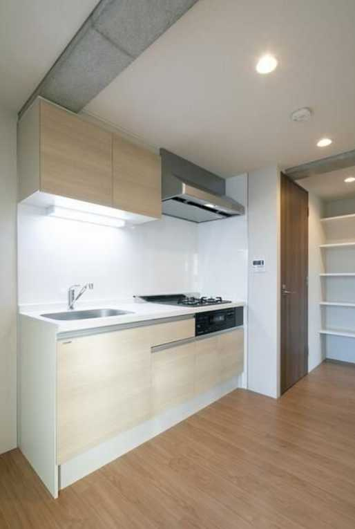 エクサム三軒茶屋Ⅱ　最上階　デザイナーズ　築浅のキッチン