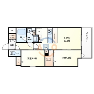 【間取り】 | アーバネックス東梅田 | アーバネックス東梅田　間取り