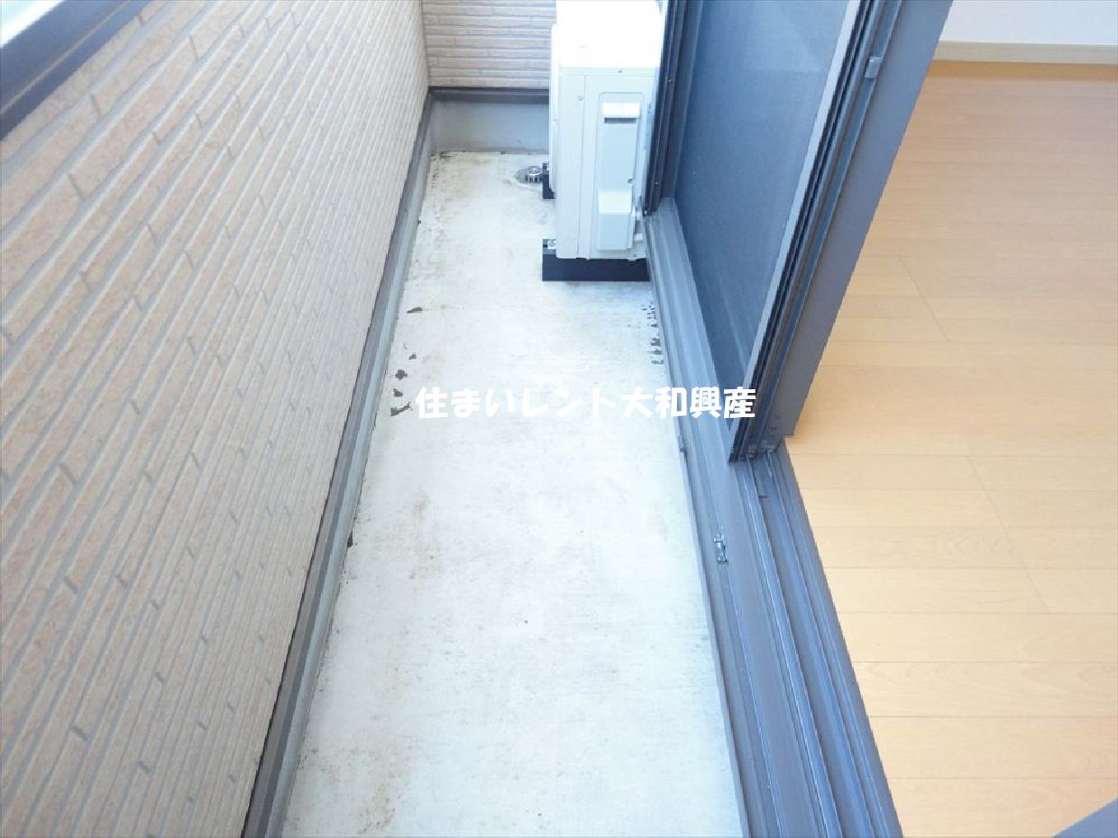 フォーレスト鹿島のバルコニー