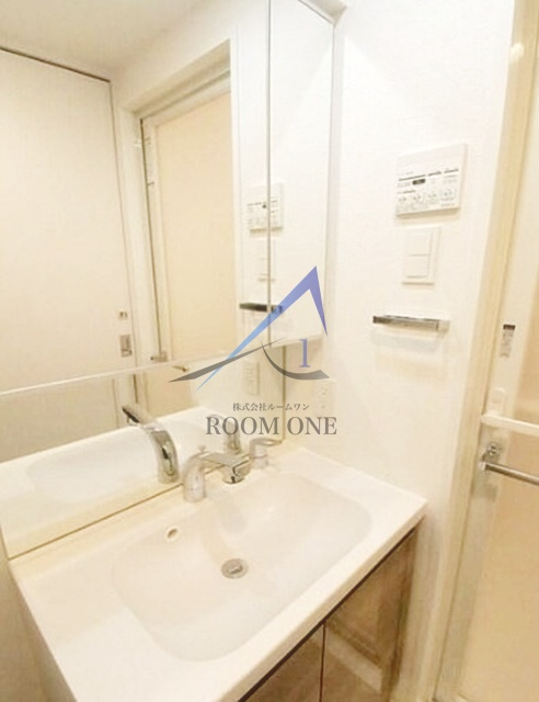 ＡＲＫＭＡＲＫ水天宮前Ⅰの洗面所|洗面台です。