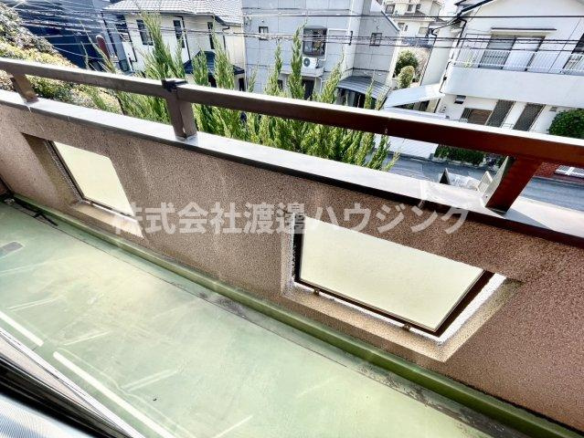 苦楽園一番町貸家のバルコニー