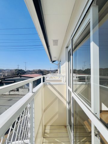 太田市龍舞町のバルコニー|２部屋にそれぞれあるバルコニーは、日当たりも良好♪