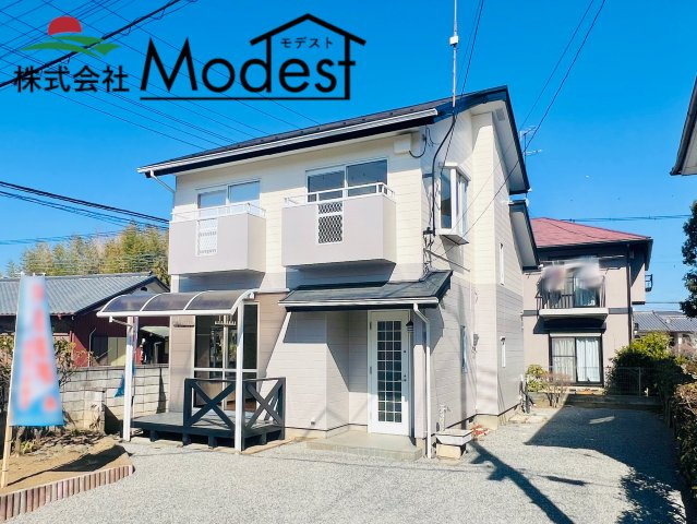 太田市龍舞町の外観|土日祝日はもちろん、お仕事終わり等夜遅くの見学も可能になりますのでぜひお気軽にお問い合わせ下さい♪