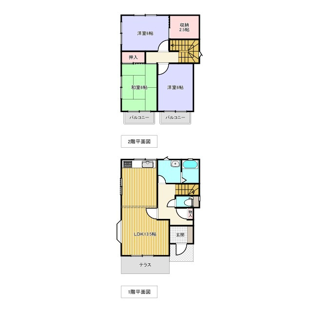 太田市龍舞町の間取り|間取図