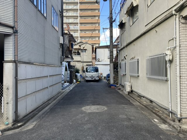 東成区神路三丁目新築戸建の前面道路含む現地写真