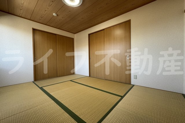 メゾンニュー池島 Cの和室|和室がひろがる居住スペース