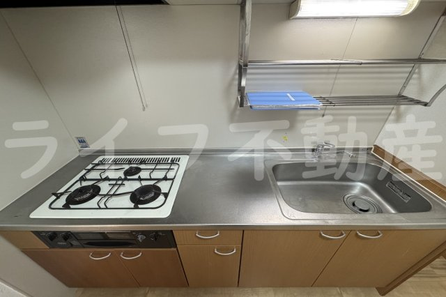 メゾンニュー池島 Cのキッチン|きれいなキッチンです