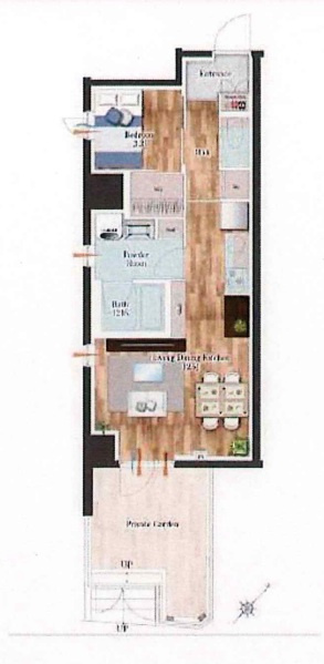 デュオフラッツ板橋大山の間取り