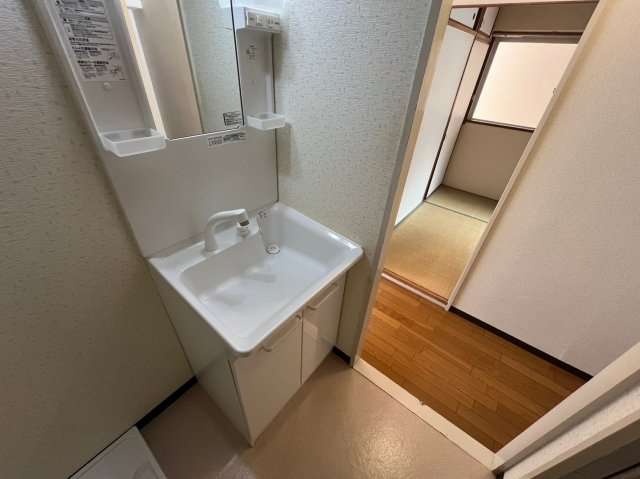 マンション石橋の洗面所