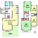 【間取り】 | メゾネットタイプならではの広さです♪