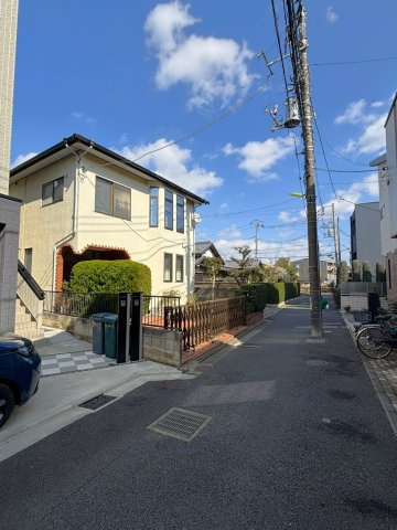 【前面道路含む現地写真】 | 砧＿売地 | 上物有