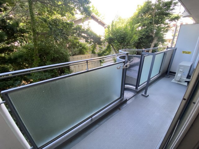 ペンコート芦屋のバルコニー