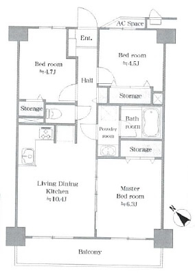 【間取り】 | ライオンズステーションプラザ上尾