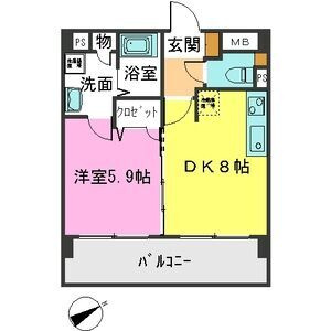 ビューラー野多目の間取り|※図面と現況が異なる場合は現況優先になります。
