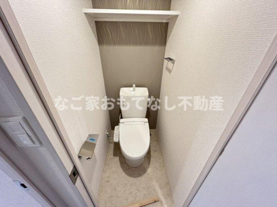 【トイレ】 | エスリード志賀本通ザ・フロント | ※写真は別号室