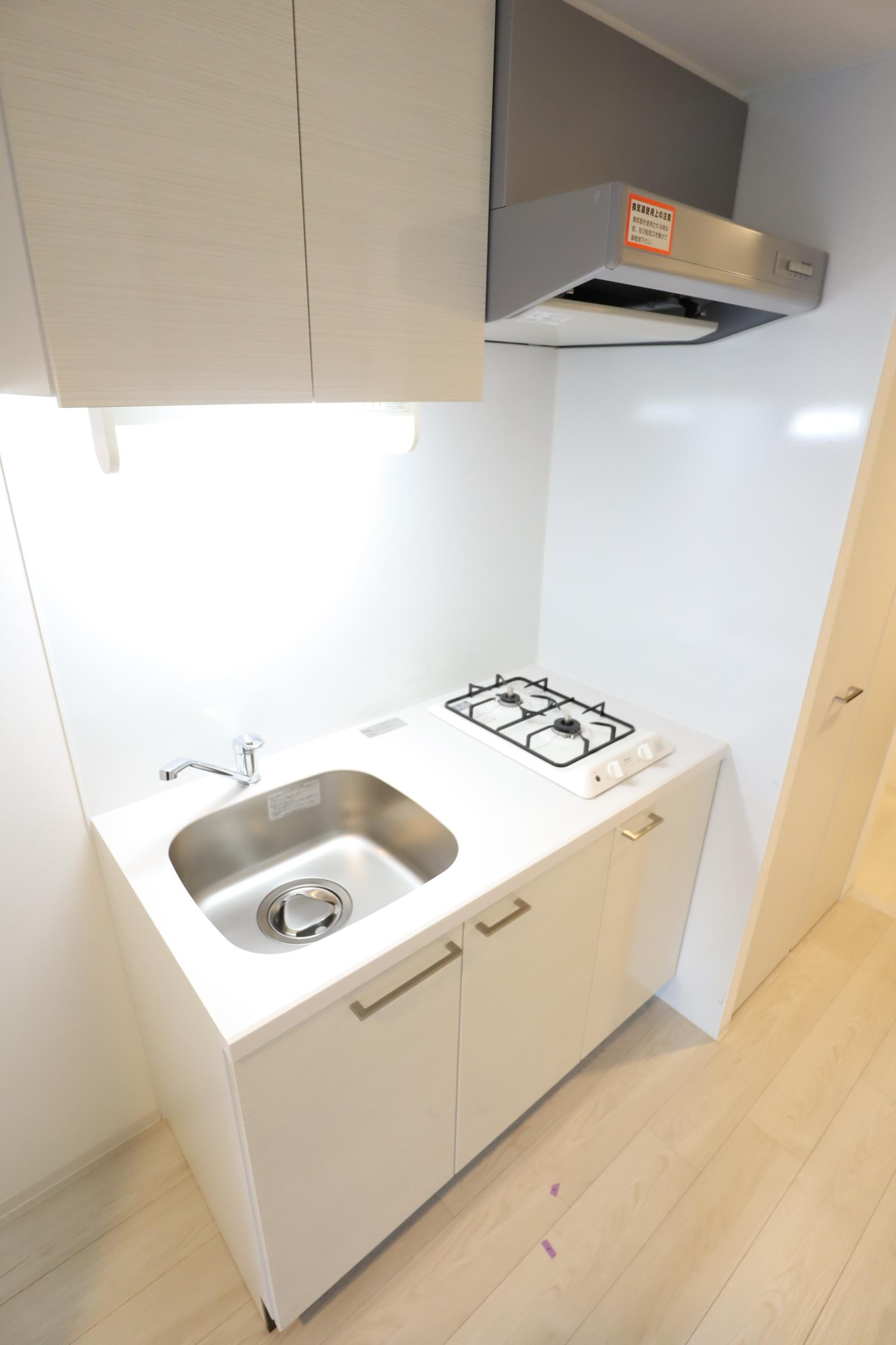 大阪市城東区鴫野西２丁目の賃貸マンションのキッチン