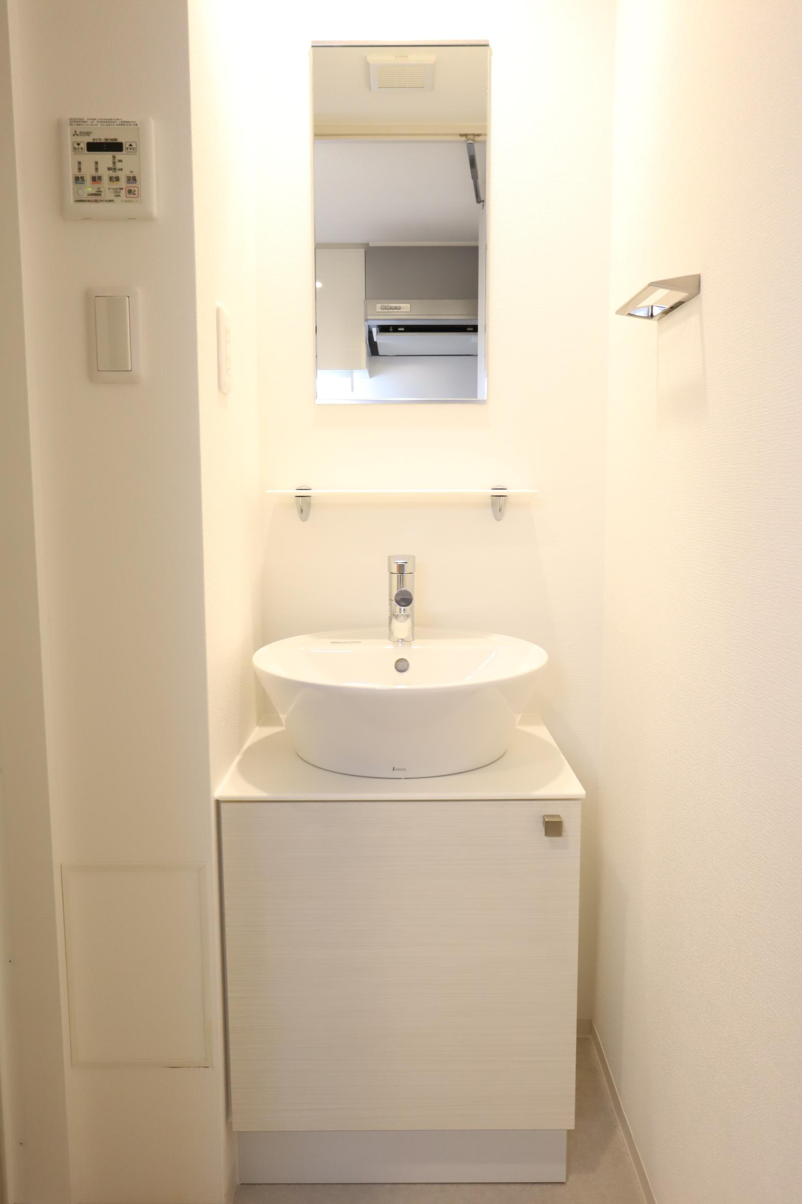 大阪市城東区鴫野西２丁目の賃貸マンションの洗面所