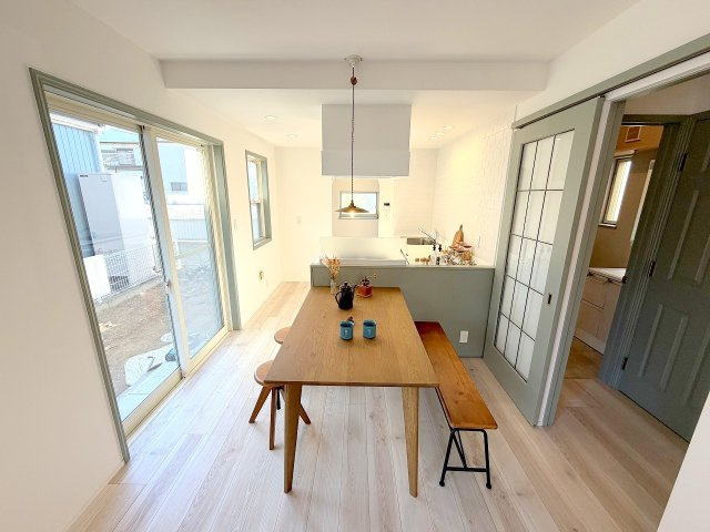 昭島市郷地町３丁目　リフォーム戸建の居間・リビング