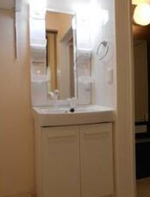 パセオ26の洗面所