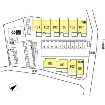 【区画図】 【区画図】