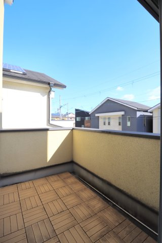 宇治琵琶のバルコニー